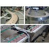 (Ø120) Plastic bottom wedge (6-Corner Stainless Steel) Angle 304 (Inox) - Conveyor part