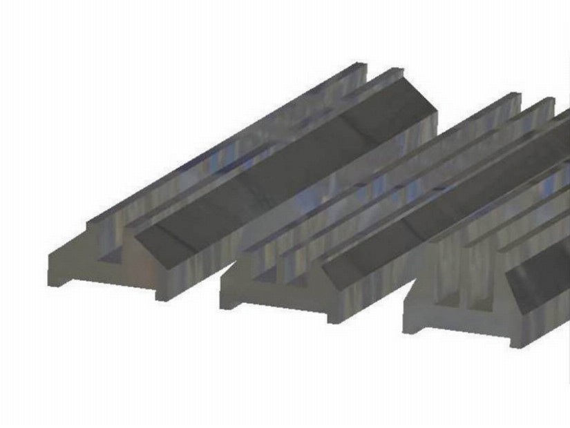  Opening Frame Profile - Conveyor part 30,6x22x 20mm