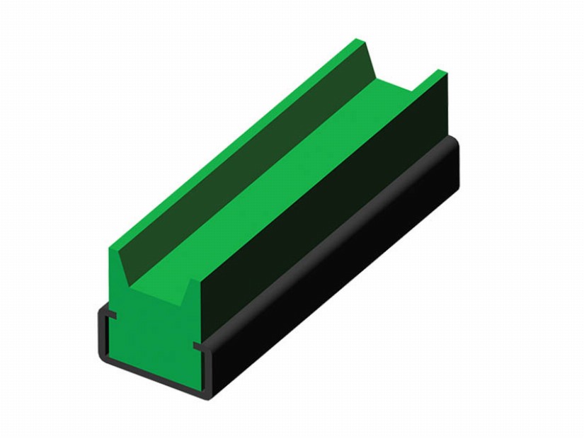 Alpolen 1000 Steel Profiled V Belt Slideway - Conveyor part Ø30 V