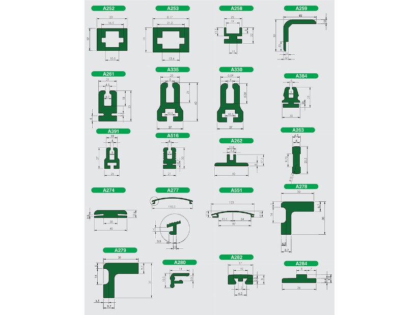 Special Profiles A252 - Conveyor part