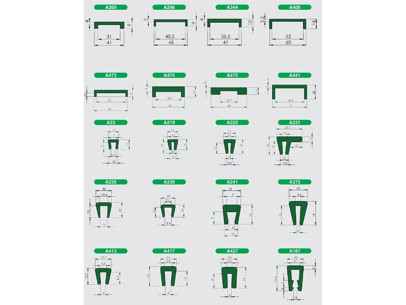 Special Profiles A269 - Conveyor part